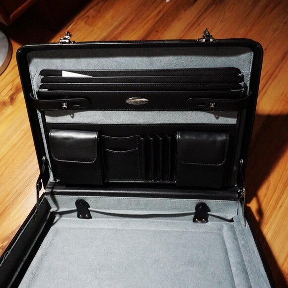 VINTAGE SAMSONITE JOY DIVISION BRIEFCASE - Picture 6 of 6